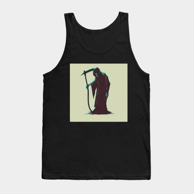 GRIM REAPER Tank Top by abovetheundergroundbrand